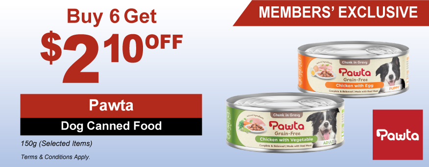 Pawta Dog Canned Food Promo